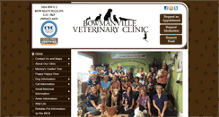 Desktop Screenshot of bowmanvilleveterinaryclinic.com